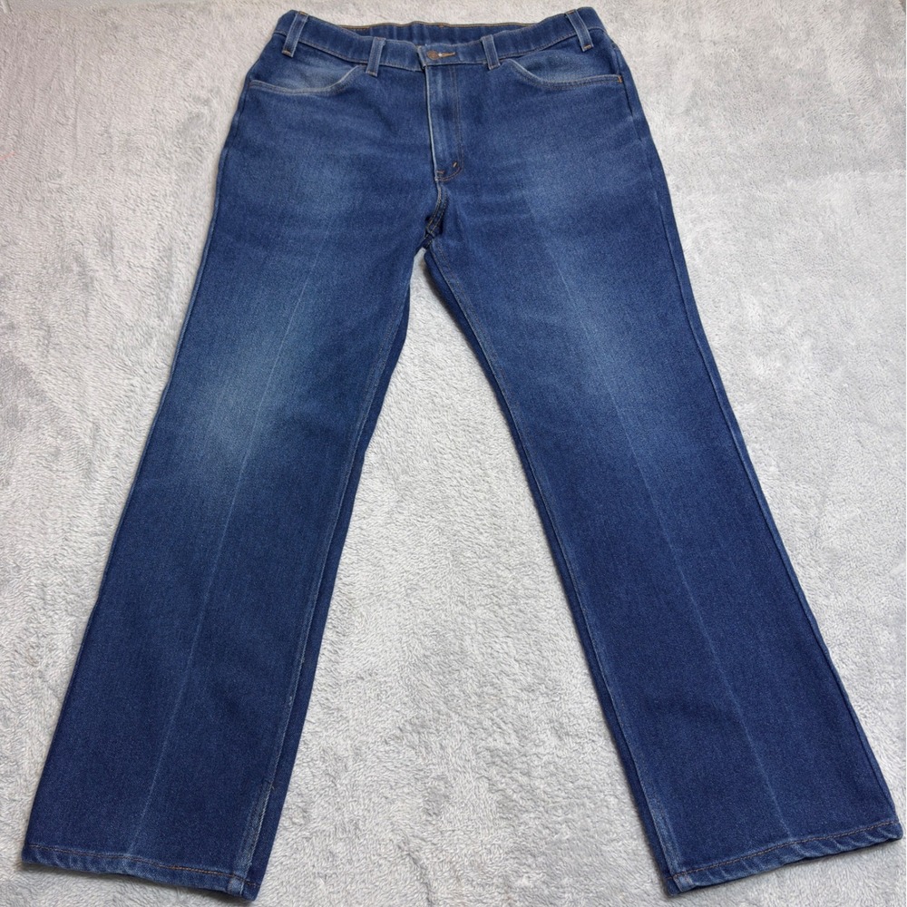 Levi's Orange Tab Jeans Mens 36x30 Blue Straight Leg Vintage Denim Pants